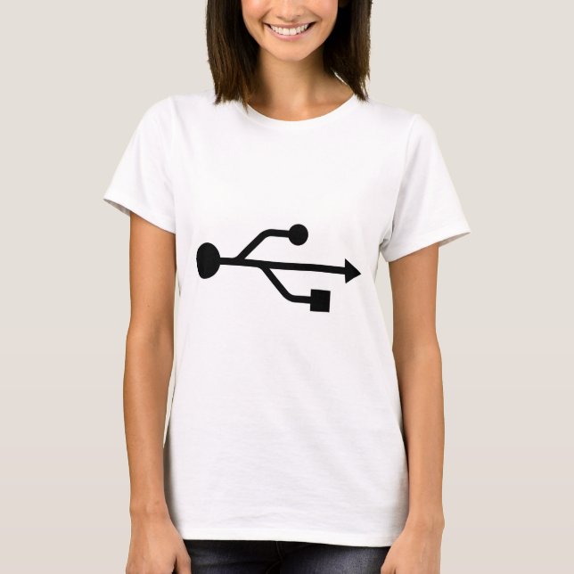 USB-Logo T-Shirt (Vorderseite)