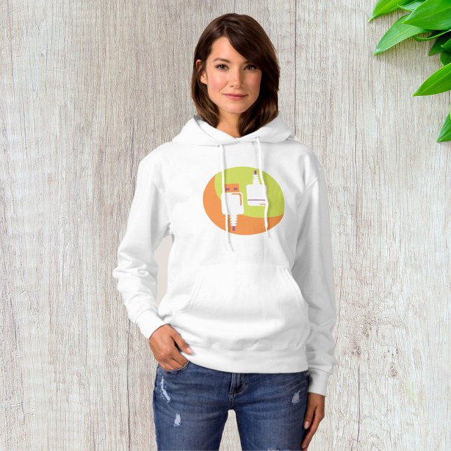 USB-Plug-Symbol Hoodie (Von Creator hochgeladen)