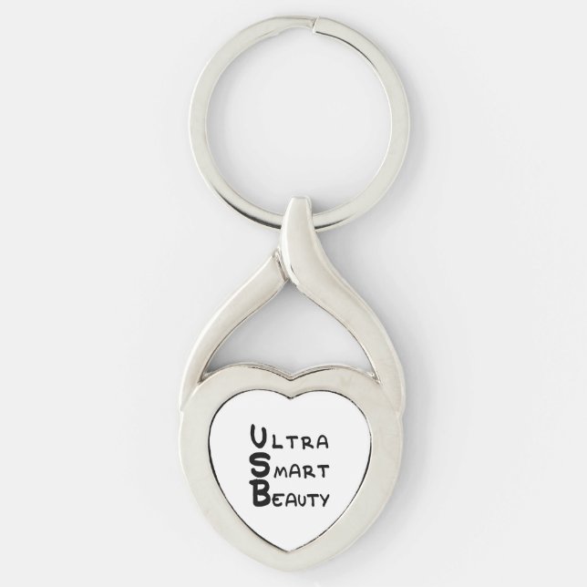 USB - Ultra Smart Beauty Schlüsselanhänger (Vorderseite)