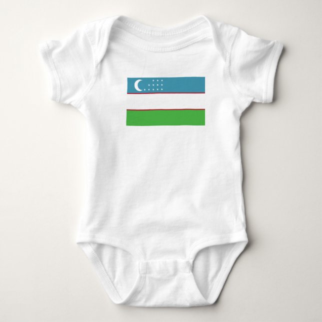 Usbekistan Baby Strampler (Vorderseite)