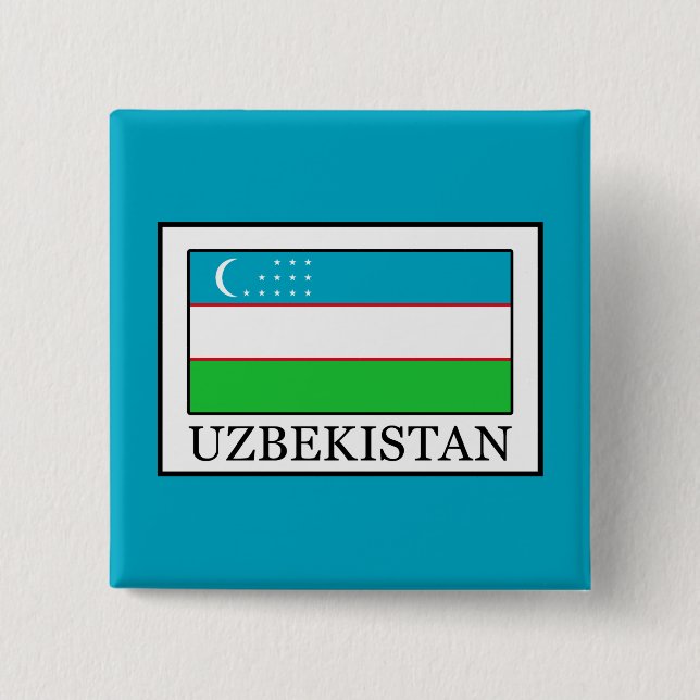 Usbekistan Button (Vorderseite)