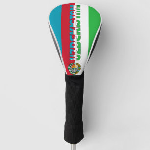 Usbekistan Flag Gorgetic Patriotic Golf Headcover