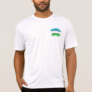 Usbekistan-Flagge T-Shirt