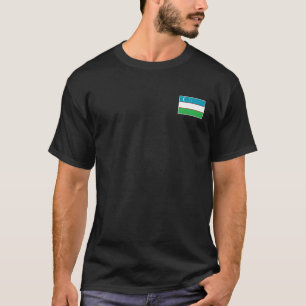 Usbekistan-Flagge T-Shirt