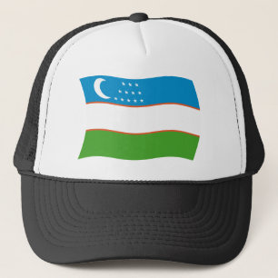 Usbekistan-Flaggenhut Truckerkappe