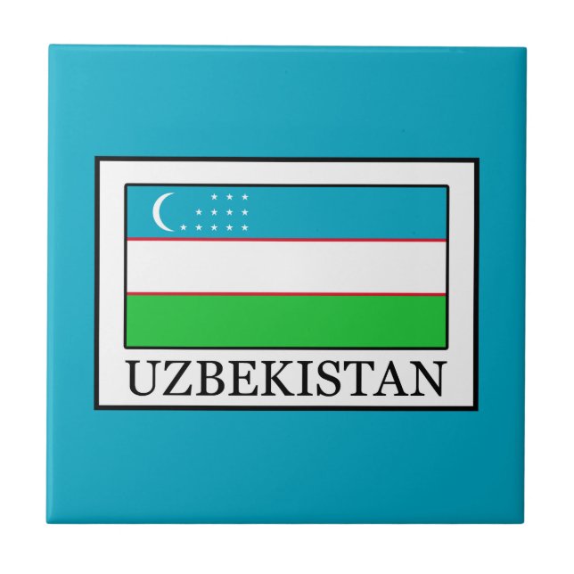 Usbekistan Fliese (Vorderseite)