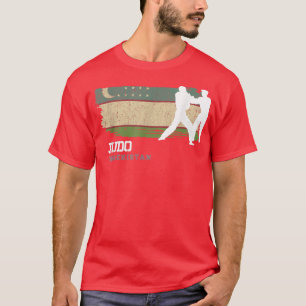 Usbekistan Judo Fighter Japanisch Martial Arts Jud T-Shirt