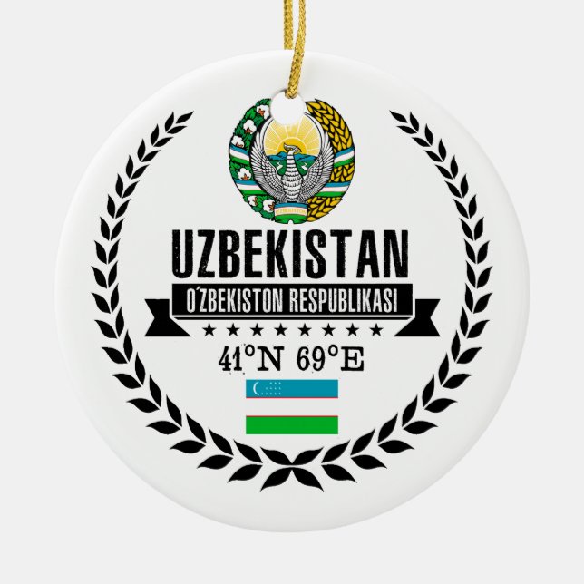 Usbekistan Keramikornament (Vorne)