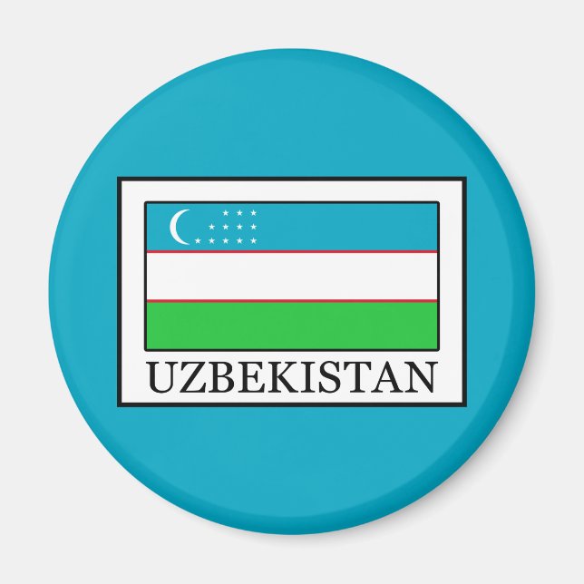 Usbekistan Magnet (Vorne)