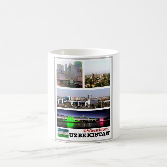 Usbekistan - Mosaik - Kaffeetasse (Mittel)