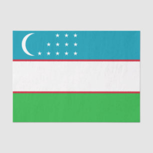 Usbekistan - Postkarte Seidenpapier