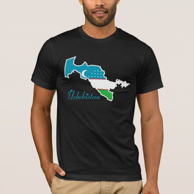 Usbekistan-T - Shirt (Vorderseite)