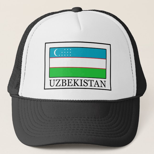 Usbekistan Truckerkappe (Vorderseite)