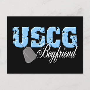 uscg99boyfriend2blk postkarte