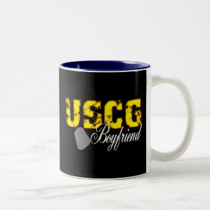 USCG Boyfriend Zweifarbige Tasse
