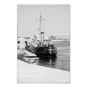 USCG Cutter Bramble dockt an Port Huron Michigan Fotodruck