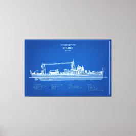 USCG Cutter Icarus wpc-110 - ABD Leinwanddruck