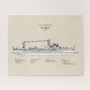 USCG Cutter Icarus wpc-110 - SBD Puzzle