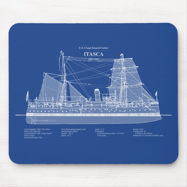 USCG Cutter Itasca - ABD Mousepad (Vorne)