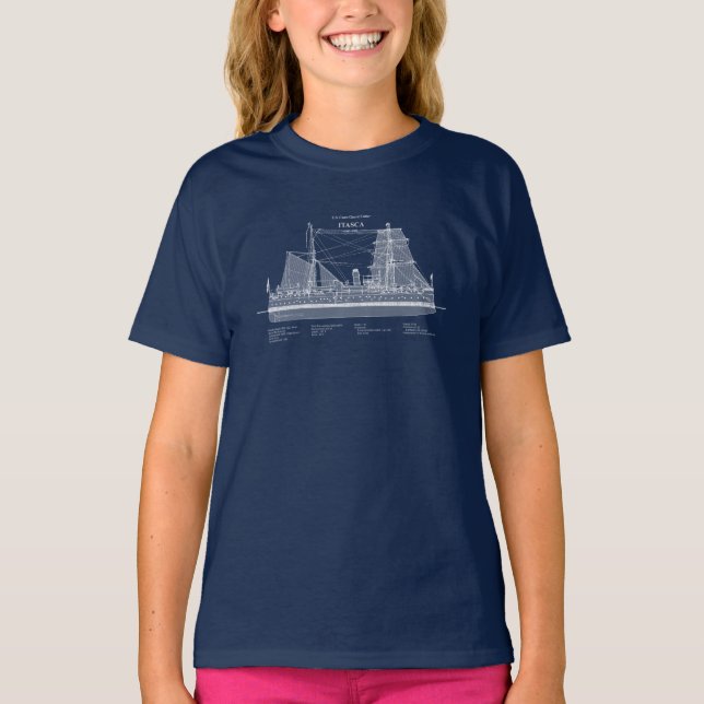 USCG Cutter Itasca - ABD T-Shirt (Vorderseite)
