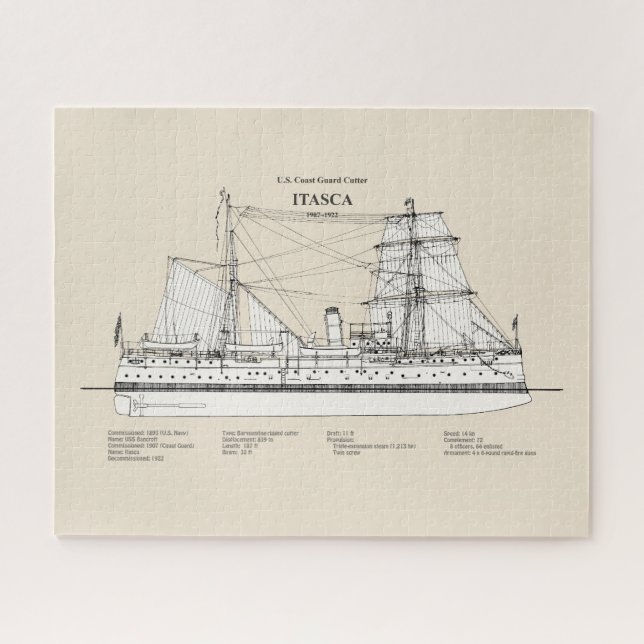 USCG Cutter Itasca - SBD Puzzle (Horizontal)