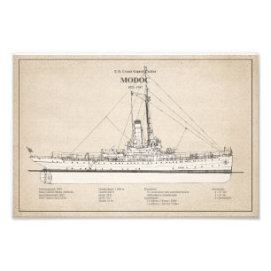 USCG Cutter Modoc wpg-46 - SBD Fotodruck