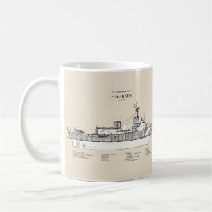 USCG Cutter Polar Sea Waggb-11 - SBD Kaffeetasse