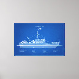 USCG Cutter Storis wmec-38 - ABD Leinwanddruck