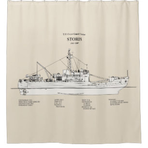 USCG Cutter Storis wmec-38 - SBD Duschvorhang