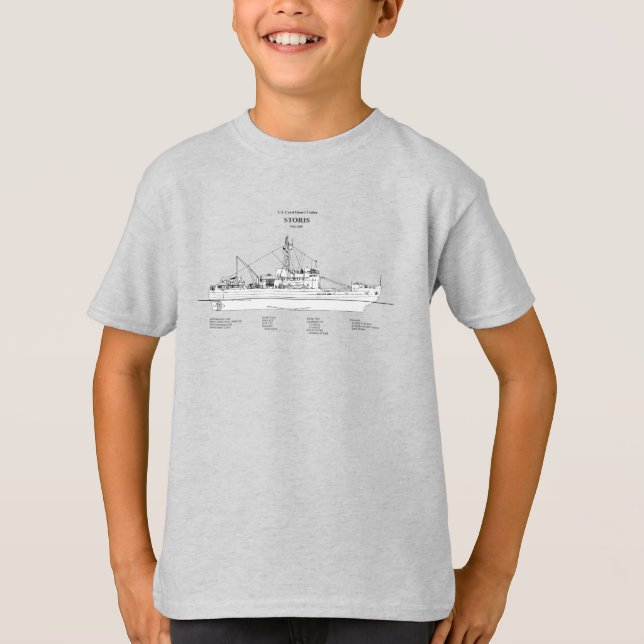 USCG Cutter Storis wmec-38 - SBD T-Shirt (Vorderseite)