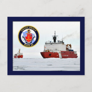 USCG Eisbrecher HEALY, Beaufort Sea, Alaska Postkarte