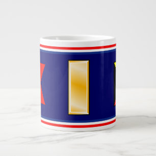 USCG Ensign Bravo Zulu Signal Flag Tasse
