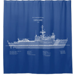 USCG Legare wmec-912 - ABD Duschvorhang