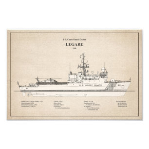 USCG Legare wmec-912 - SBD Fotodruck