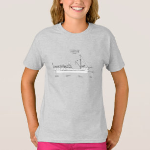 USCG Lighthouse Tender Amaranth - SBD T-Shirt