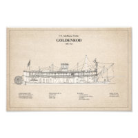 USCG Lighthouse Tender Goldenrod - SBD