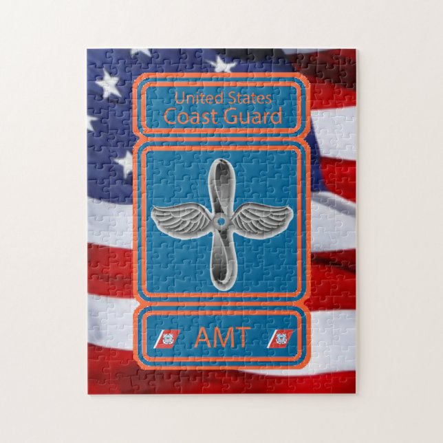 USCG Luftfahrt-Wartungstechniker Puzzle (Vertikal)