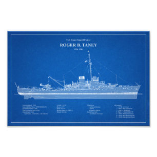 USCG Roger B. Taney Whec-37 - ABD Fotodruck