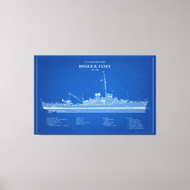 USCG Roger B. Taney Whec-37 - ABD Leinwanddruck