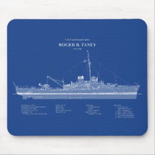 USCG Roger B. Taney Whec-37 - ABD Mousepad