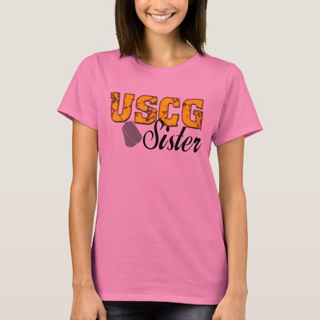 USCG Schwester T-Shirt (Vorderseite)