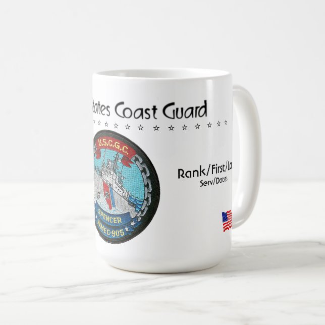 USCG Spencer WMEC-905 Tasse (VorderseiteRechts)