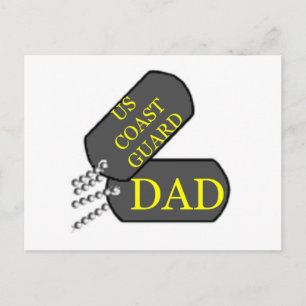 USCG-Vater Postkarte