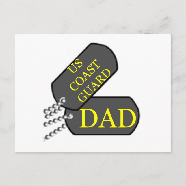 USCG-Vater Postkarte (Vorderseite)