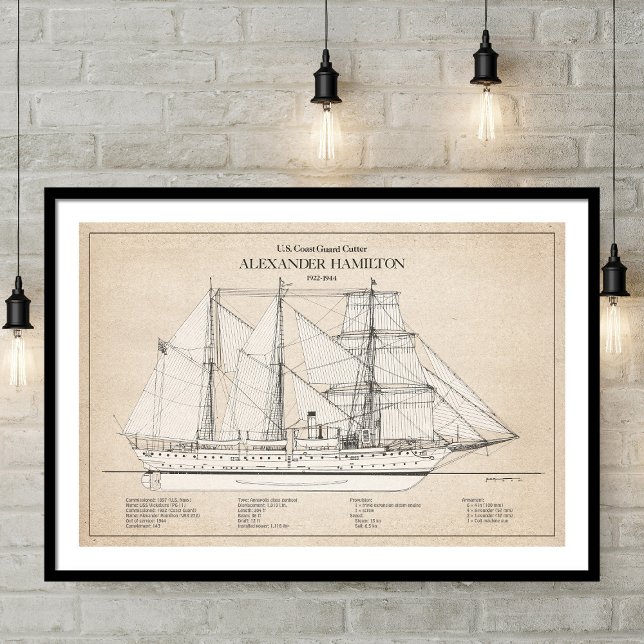 USCGC Alexander Hamilton wix-272 - SBD Poster (Von Creator hochgeladen)