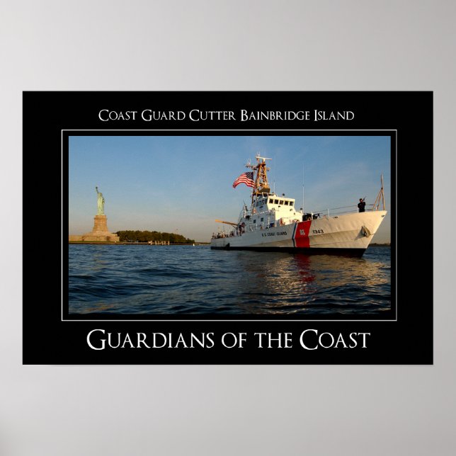 USCGC BAINBRIDGE ISLAND POSTER (Vorne)