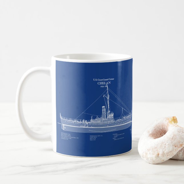 USCGC Chelan - ABD Kaffeetasse (Mit Donut)