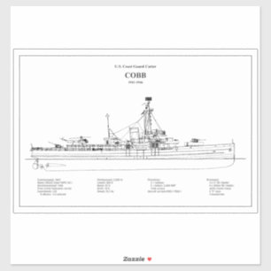 USCGC Cobb wpg-181 - BD Aufkleber