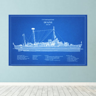 USCGC Duane wpg-33 - ABD Leinwanddruck