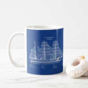 USCGC Eagle wix-327 - ABD Kaffeetasse